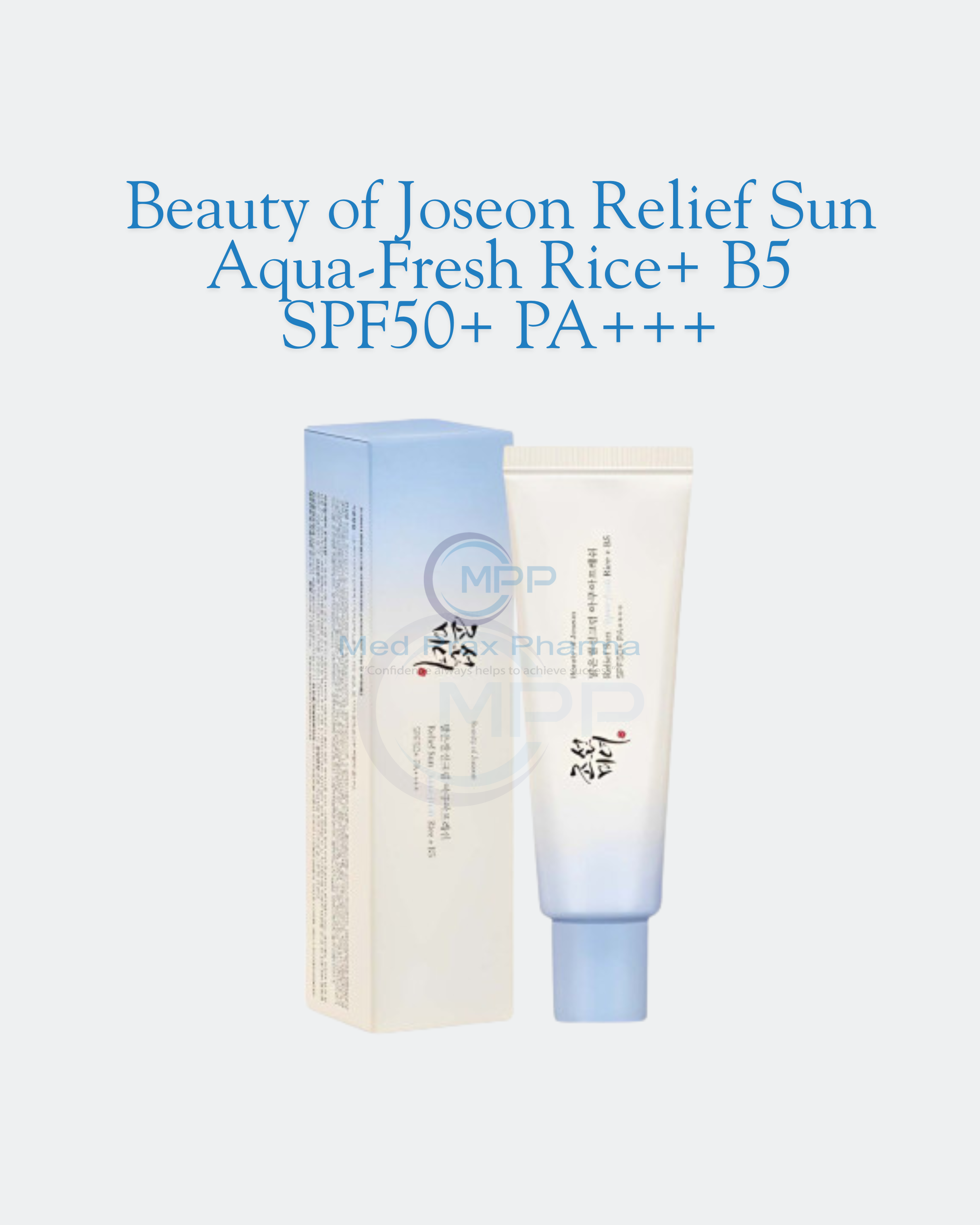 Beauty of Joseon Relief Sun Aqua-Fresh Rice+ B5 SPF50+ PA+++ 50ml
