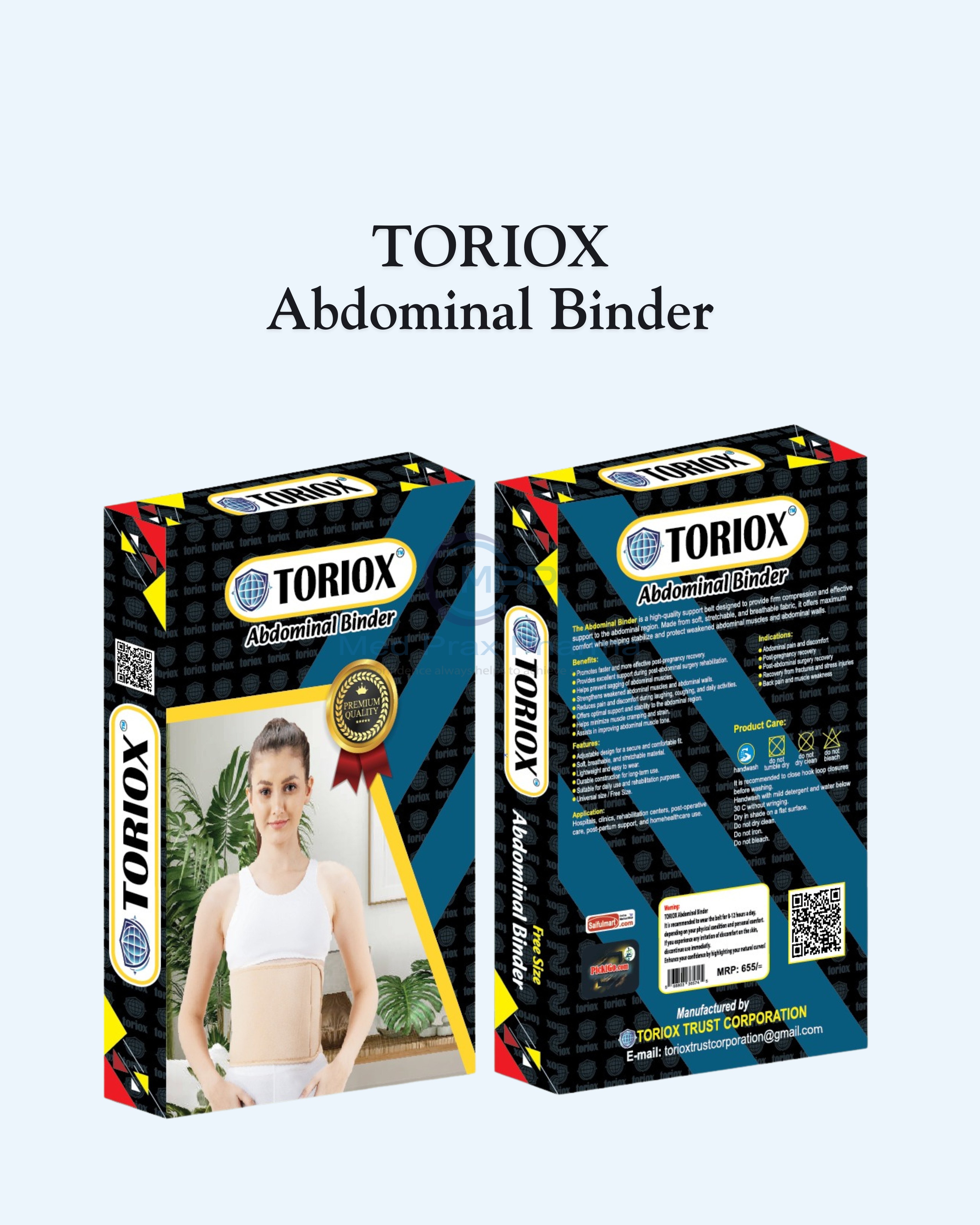 TORIOX Abdominal Binder