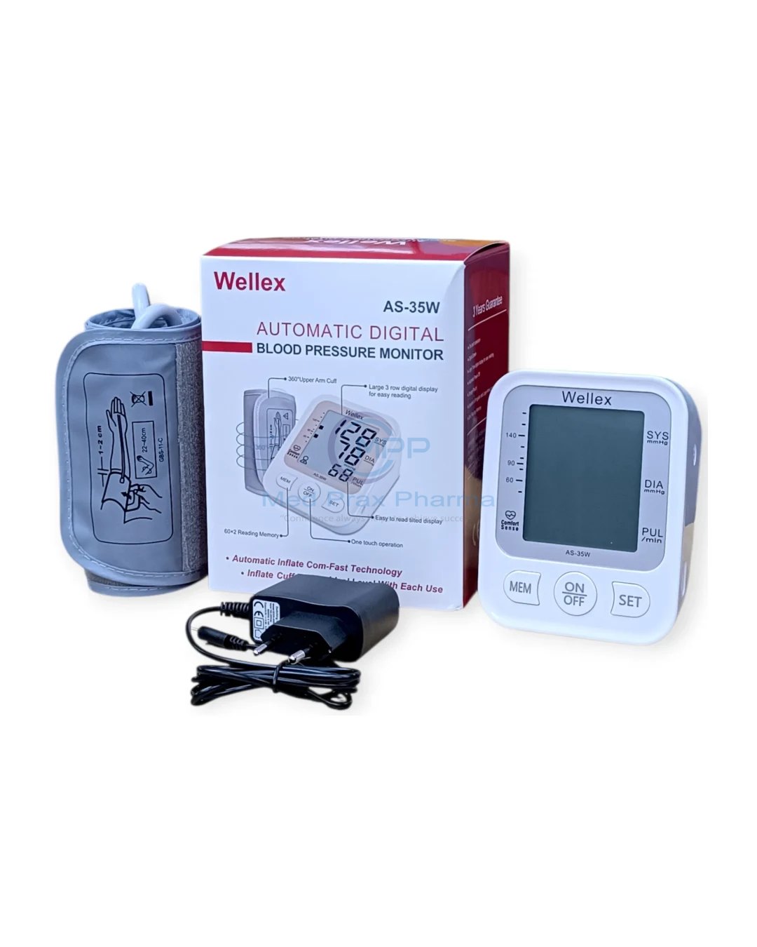 Wellex AS-35W Digital Blood Pressure Monitor