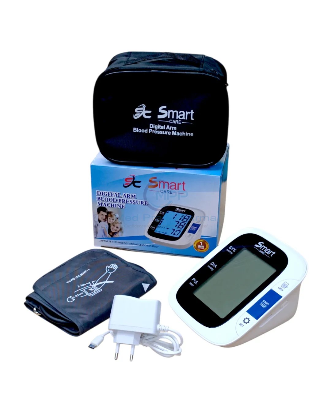 Smart Care Digital Arm Blood Pressure Monitor