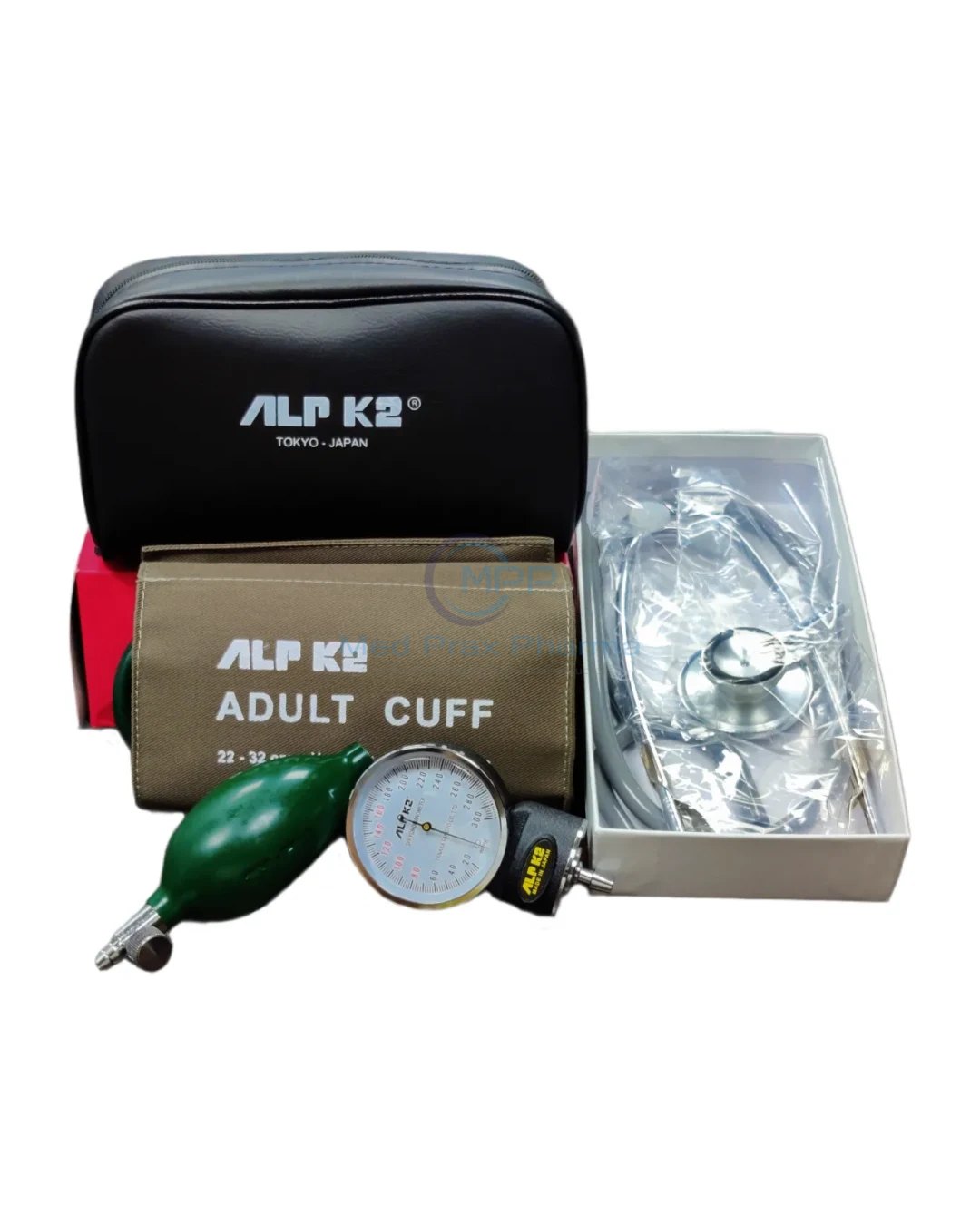 Alpk2 Sphygmomanometer with Stethoscope (Made in Japan)