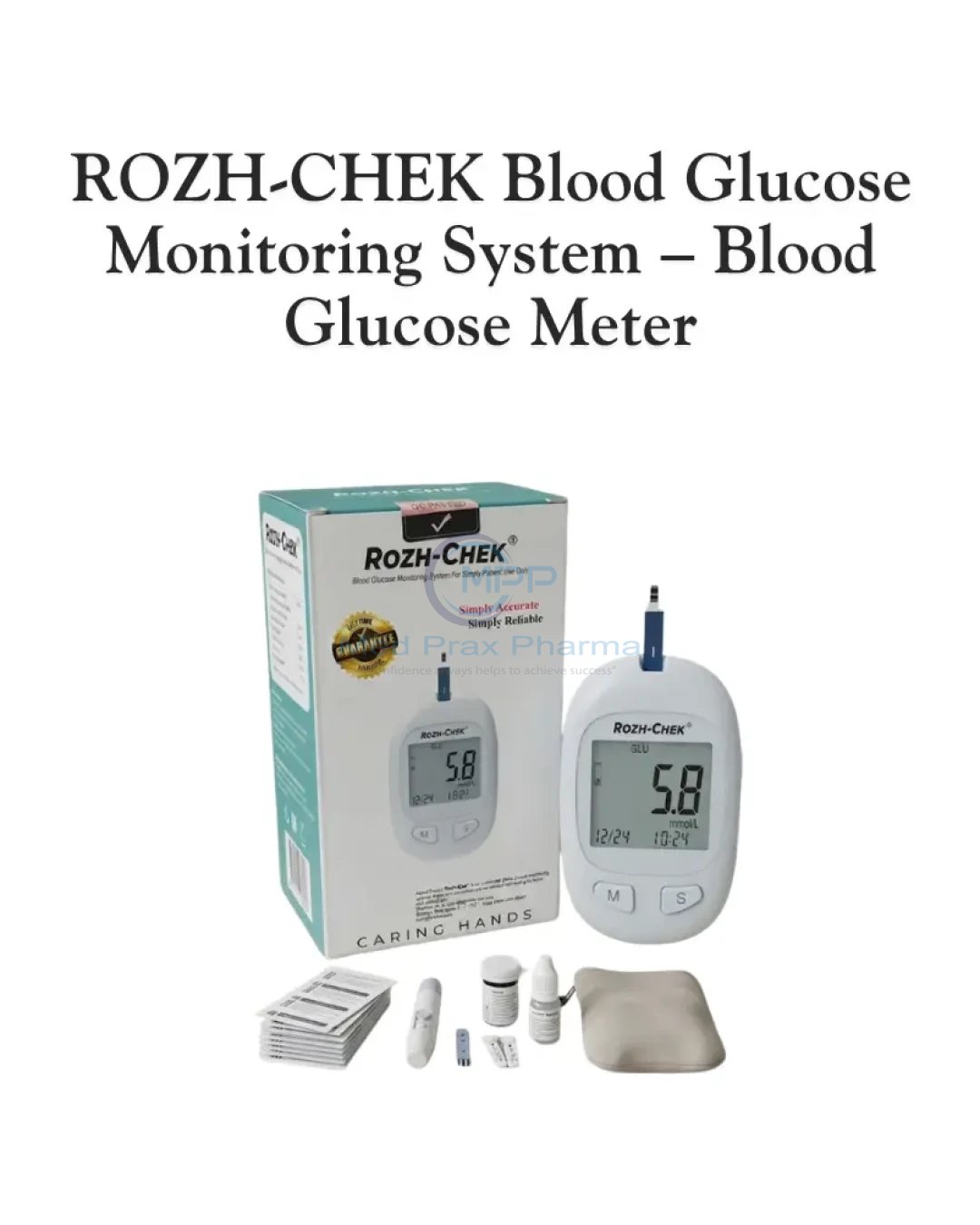 ROZH-CHEK Blood Glucose Monitoring System – Blood Glucose Meter