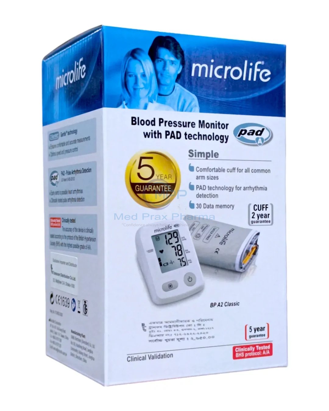 Microlife BP A2 Classic Digital Blood Pressure Monitor