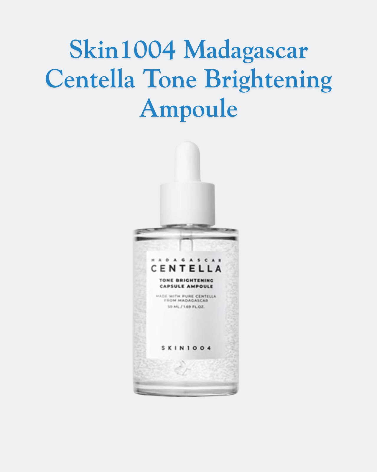 Skin1004 Madagascar Centella Tone Brightening Ampoule